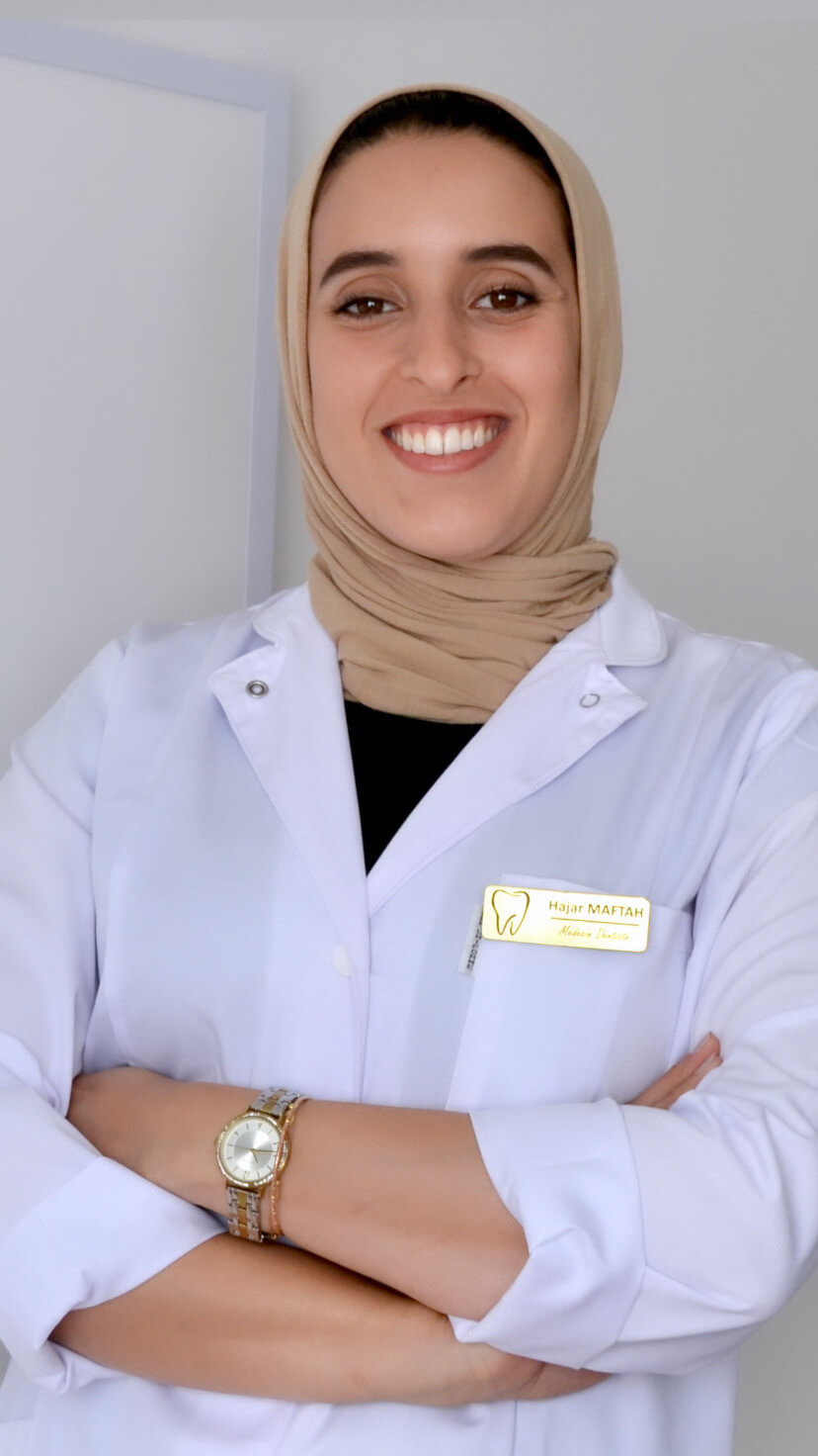 Dr Hajar Maftah, dentiste à Tanger